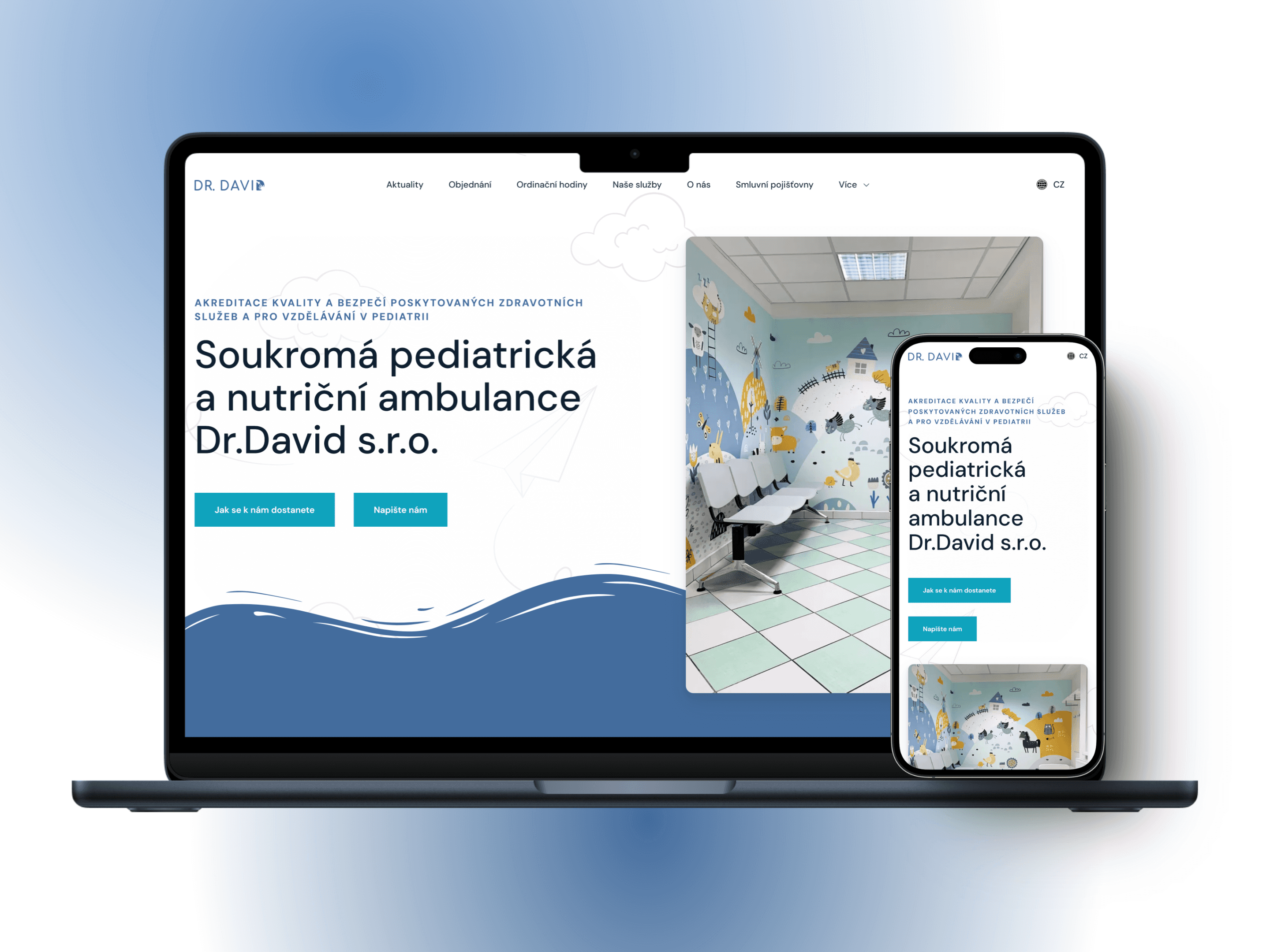 Náhled webu Dr. David